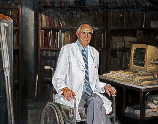 Portrait of Dr. Arthur C. Guyton, painted by renowned Southern portrait artist Marshall Bouldin III in 2008.